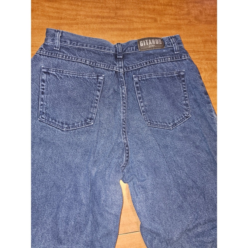 Vintage 80s Women's Gitano 28x28 6/8 Blue Jean High Waist Mom WJ4